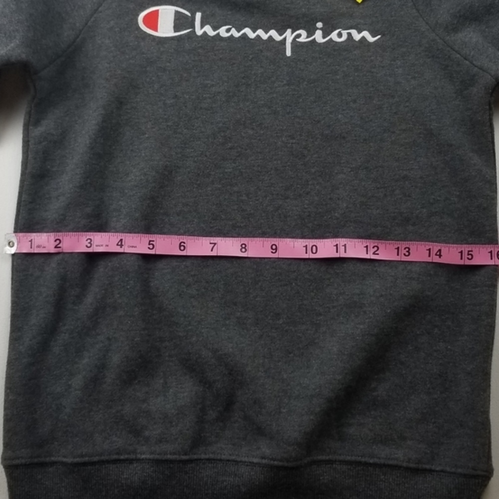NWT Girls Gray Champion Sweatshirt - Picture 5 of 7